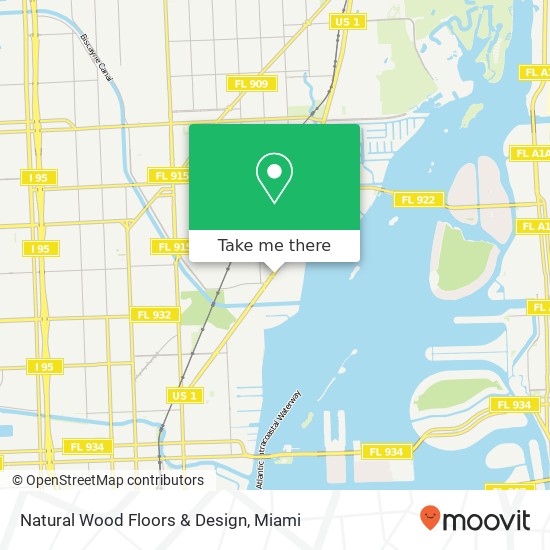Natural Wood Floors & Design map