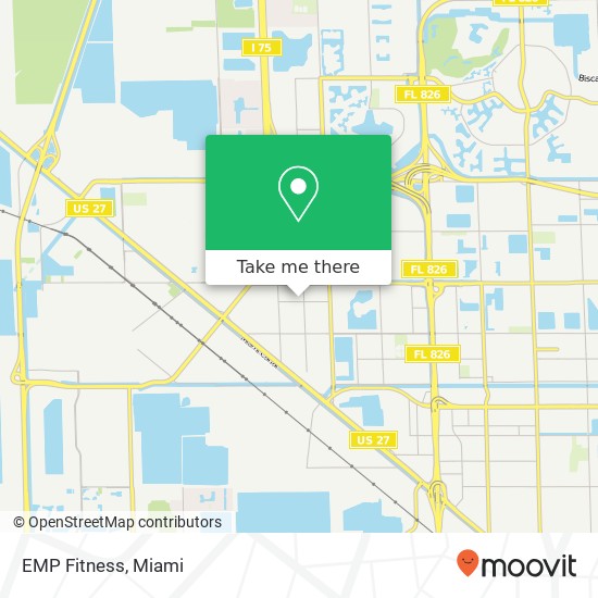 EMP Fitness map