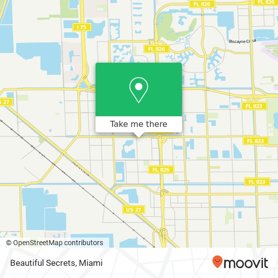 Mapa de Beautiful Secrets