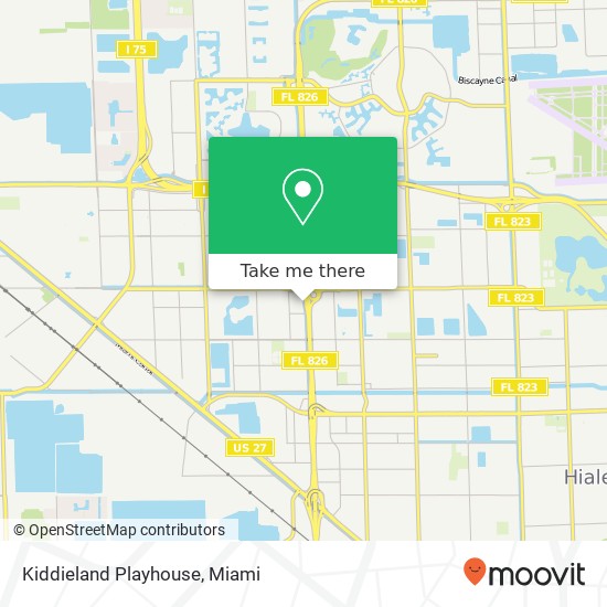 Mapa de Kiddieland Playhouse