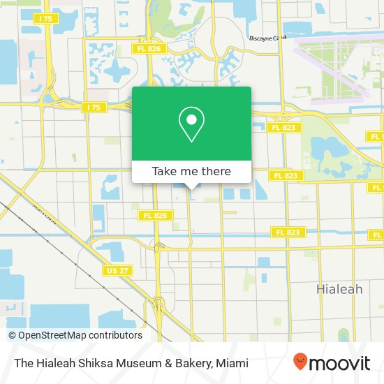 The Hialeah Shiksa Museum & Bakery map