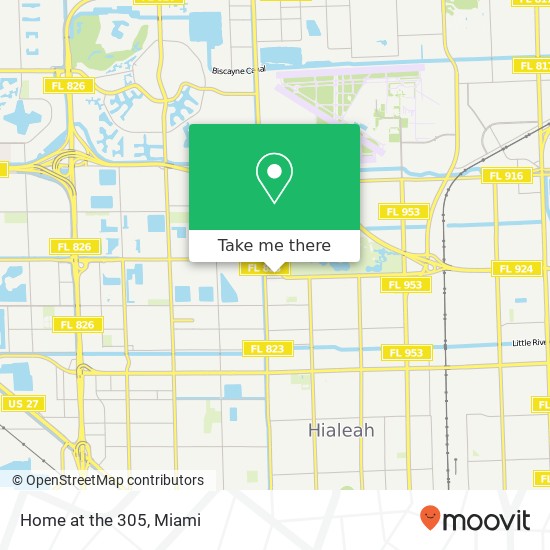 Home at the 305 map