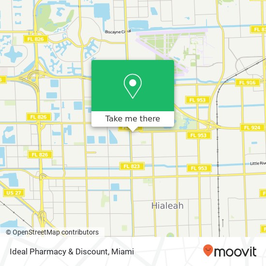 Ideal Pharmacy & Discount map