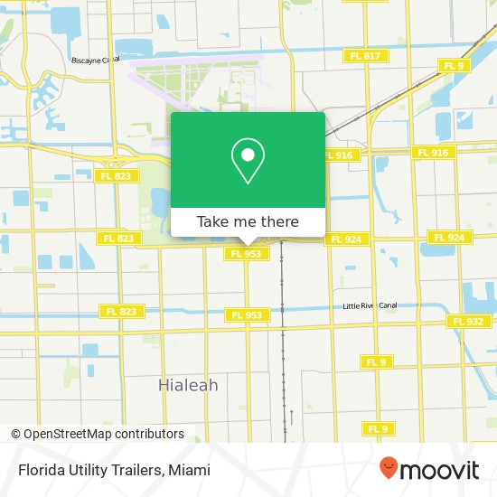 Florida Utility Trailers map