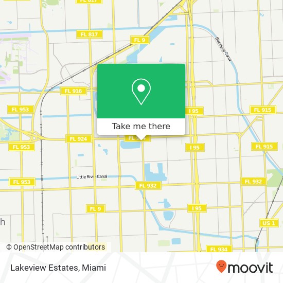 Lakeview Estates map