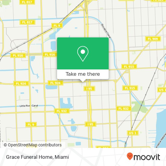 Grace Funeral Home map