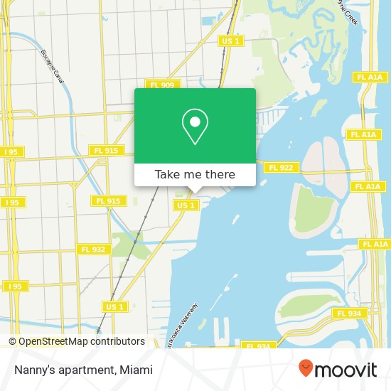 Nanny's apartment map