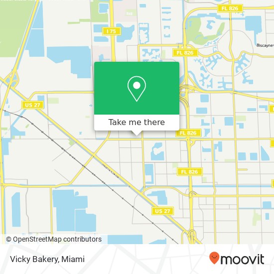 Vicky Bakery map