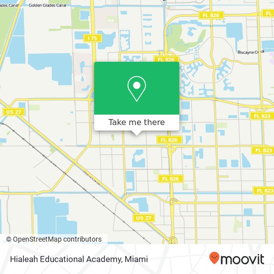 Mapa de Hialeah Educational Academy