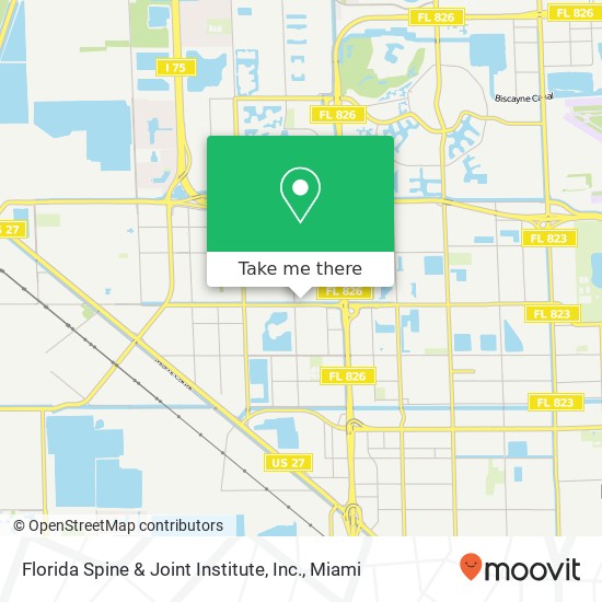 Florida Spine & Joint Institute, Inc. map