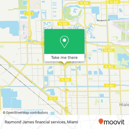 Raymond James financial services map