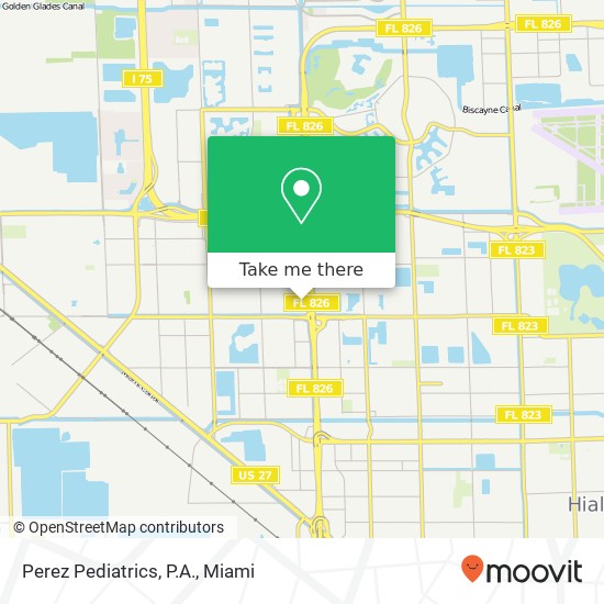 Perez Pediatrics, P.A. map