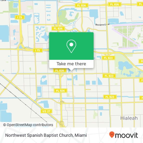 Mapa de Northwest Spanish Baptist Church