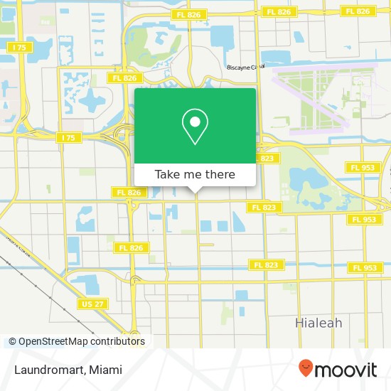 Laundromart map