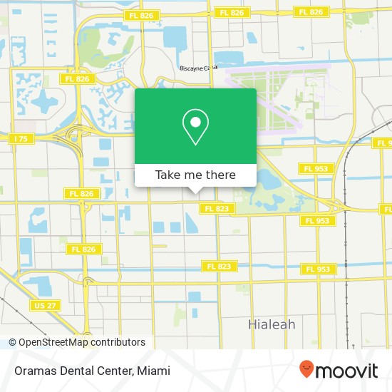 Oramas Dental Center map