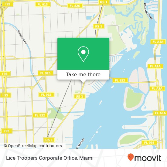 Lice Troopers Corporate Office map