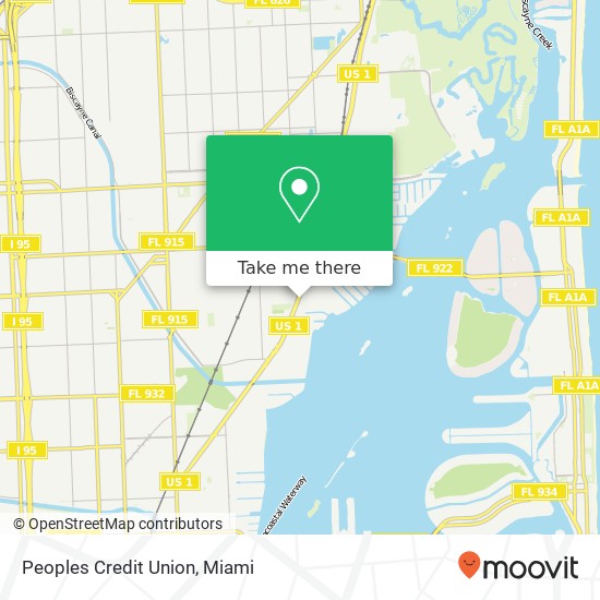 Peoples Credit Union map