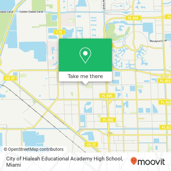 City of Hialeah Educational Academy High School map