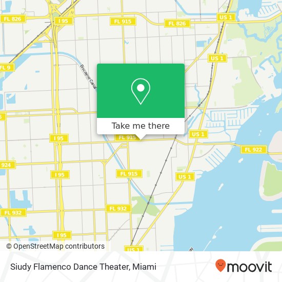 Siudy Flamenco Dance Theater map