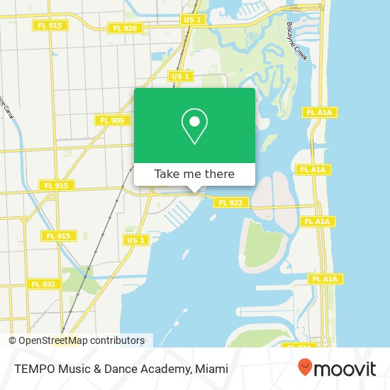 TEMPO Music & Dance Academy map