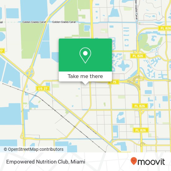 Mapa de Empowered Nutrition Club