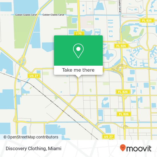 Mapa de Discovery Clothing