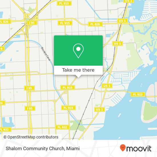 Shalom Community Church map