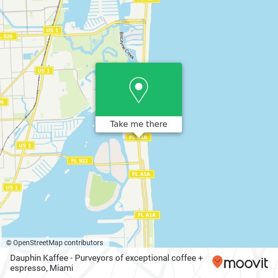 Dauphin Kaffee - Purveyors of exceptional coffee + espresso map