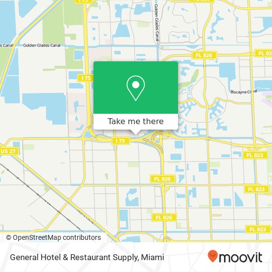 Mapa de General Hotel & Restaurant Supply