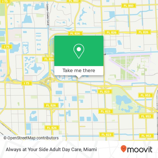 Always at Your Side Adult Day Care map