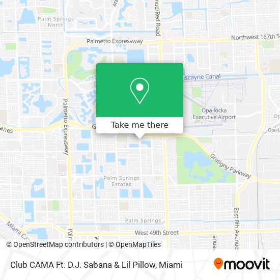 Mapa de Club CAMA Ft. D.J. Sabana & Lil Pillow
