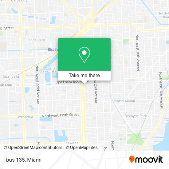 bus 135 map