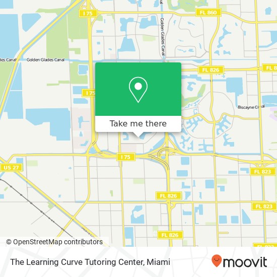 The Learning Curve Tutoring Center map