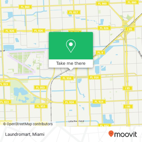 Laundromart map