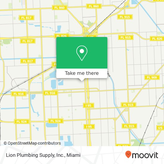 Lion Plumbing Supply, Inc. map