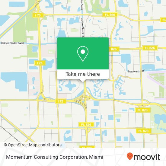 Mapa de Momentum Consulting Corporation