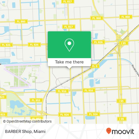 Mapa de BARBER Shop