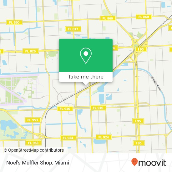 Noel's Muffler Shop map