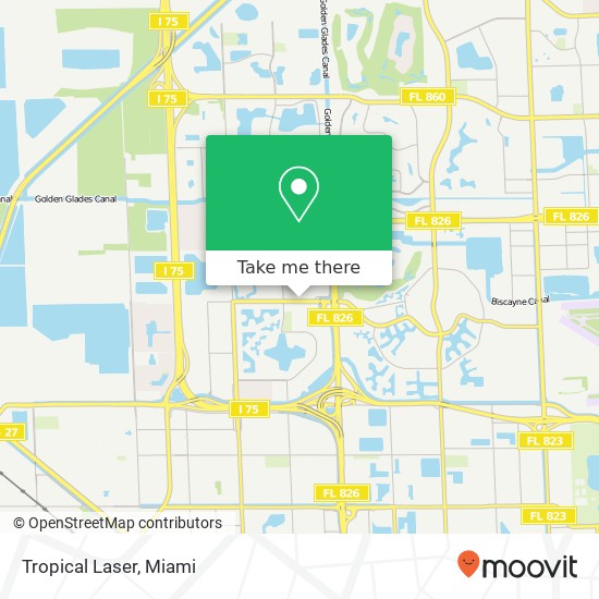 Tropical Laser map