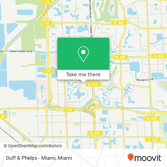 Duff & Phelps - Miami map