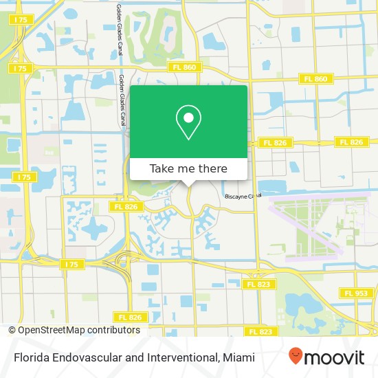 Florida Endovascular and Interventional map