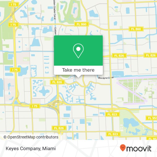 Mapa de Keyes Company