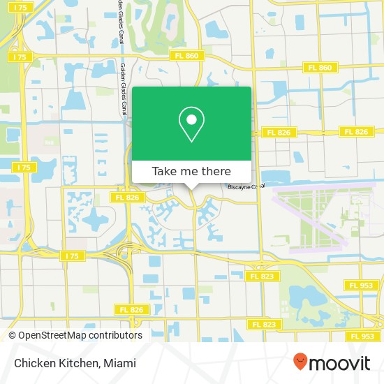 Mapa de Chicken Kitchen