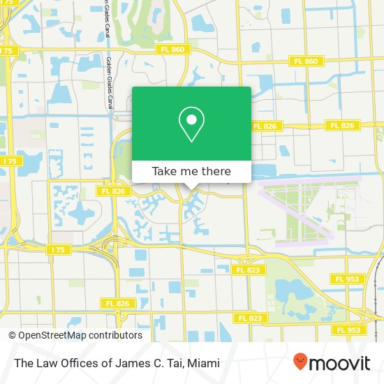 The Law Offices of James C. Tai map