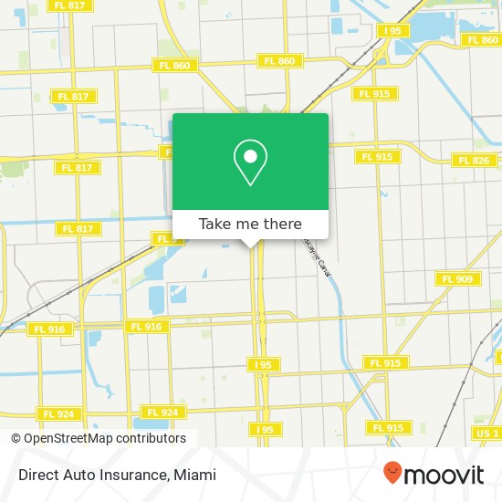 Mapa de Direct Auto Insurance