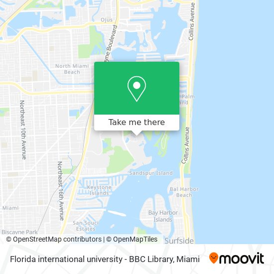 Mapa de Florida international university - BBC Library