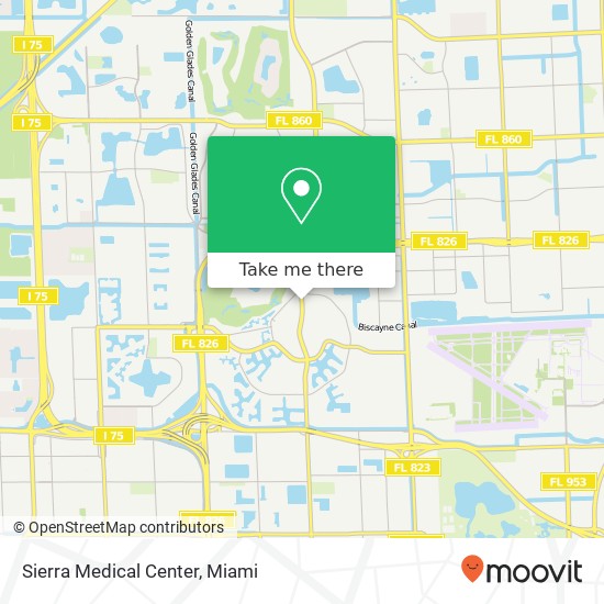 Sierra Medical Center map