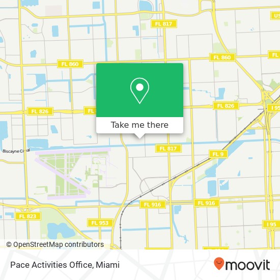 Mapa de Pace Activities Office