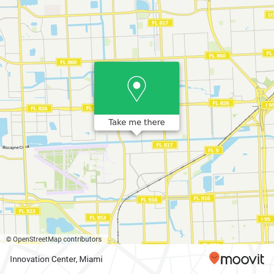 Mapa de Innovation Center