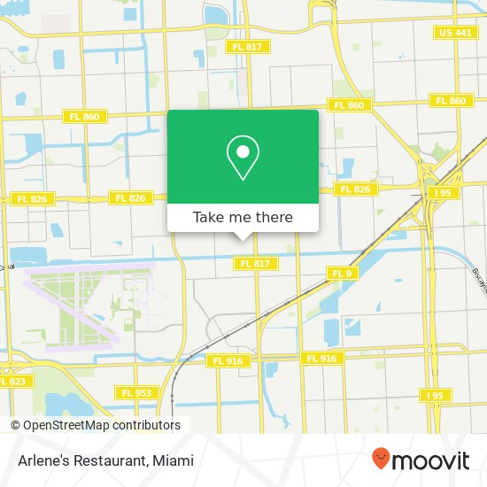 Mapa de Arlene's Restaurant